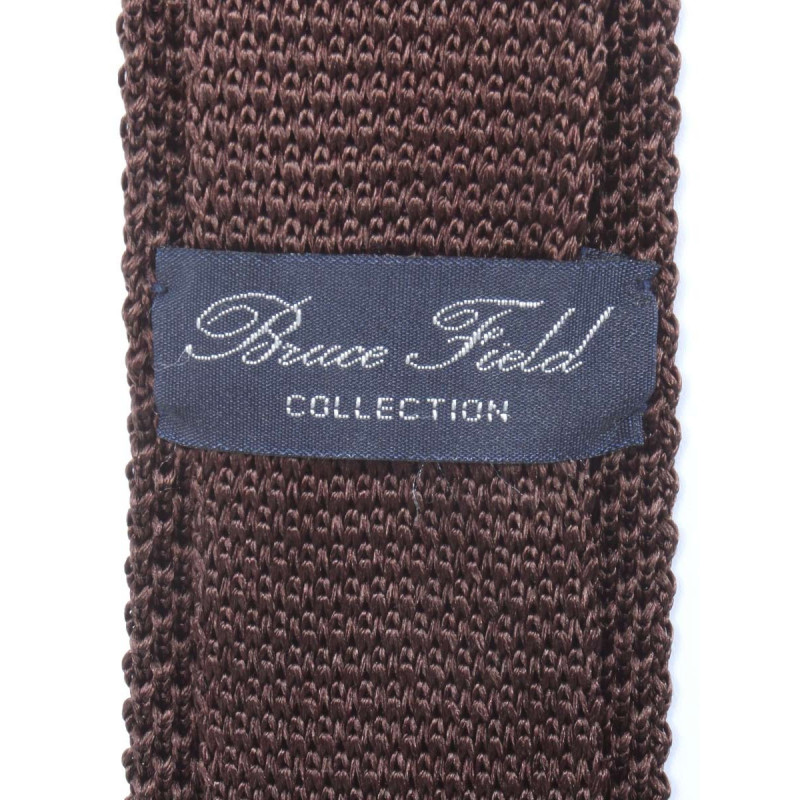 Tie fine mesh knit of pure silk