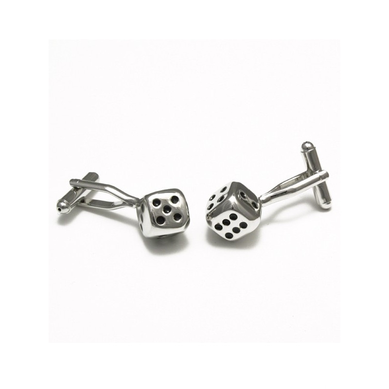 Cufflinks dice to play