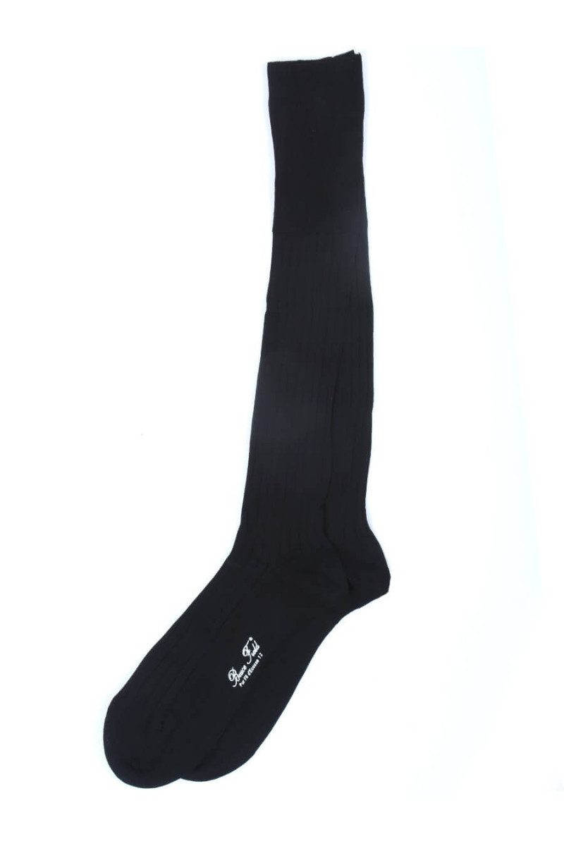 Chaussettes hautes homme en fil d'Ecosse 100% coton