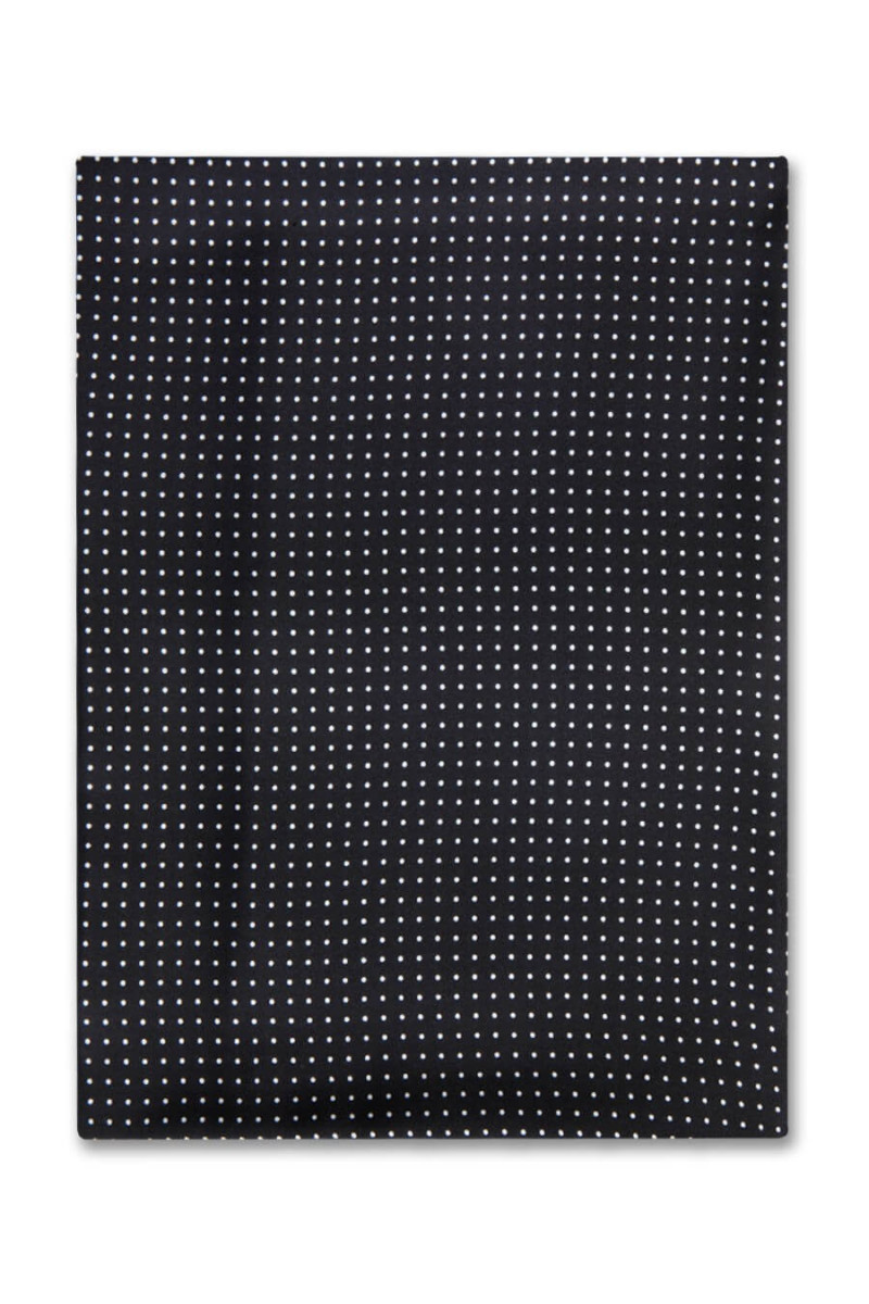 Echarpe en pure soie à petits pois