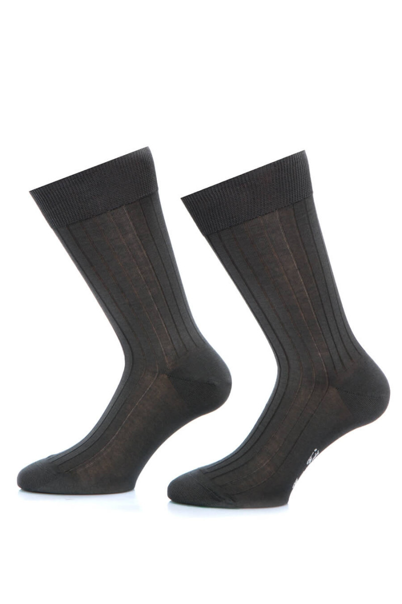Chaussettes homme en fil d'Ecosse 100% coton