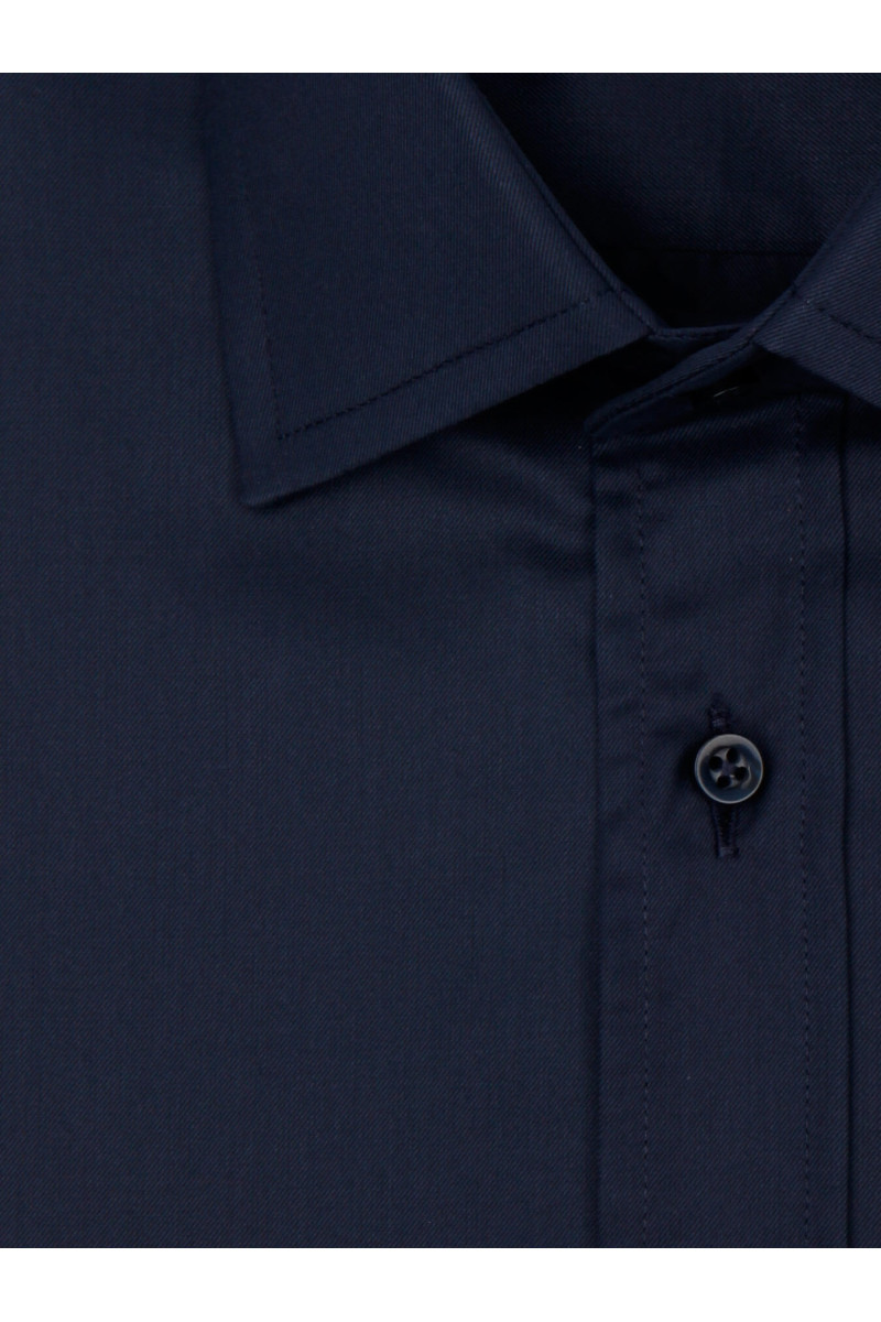 Chemise Benton cintrée pur coton unie