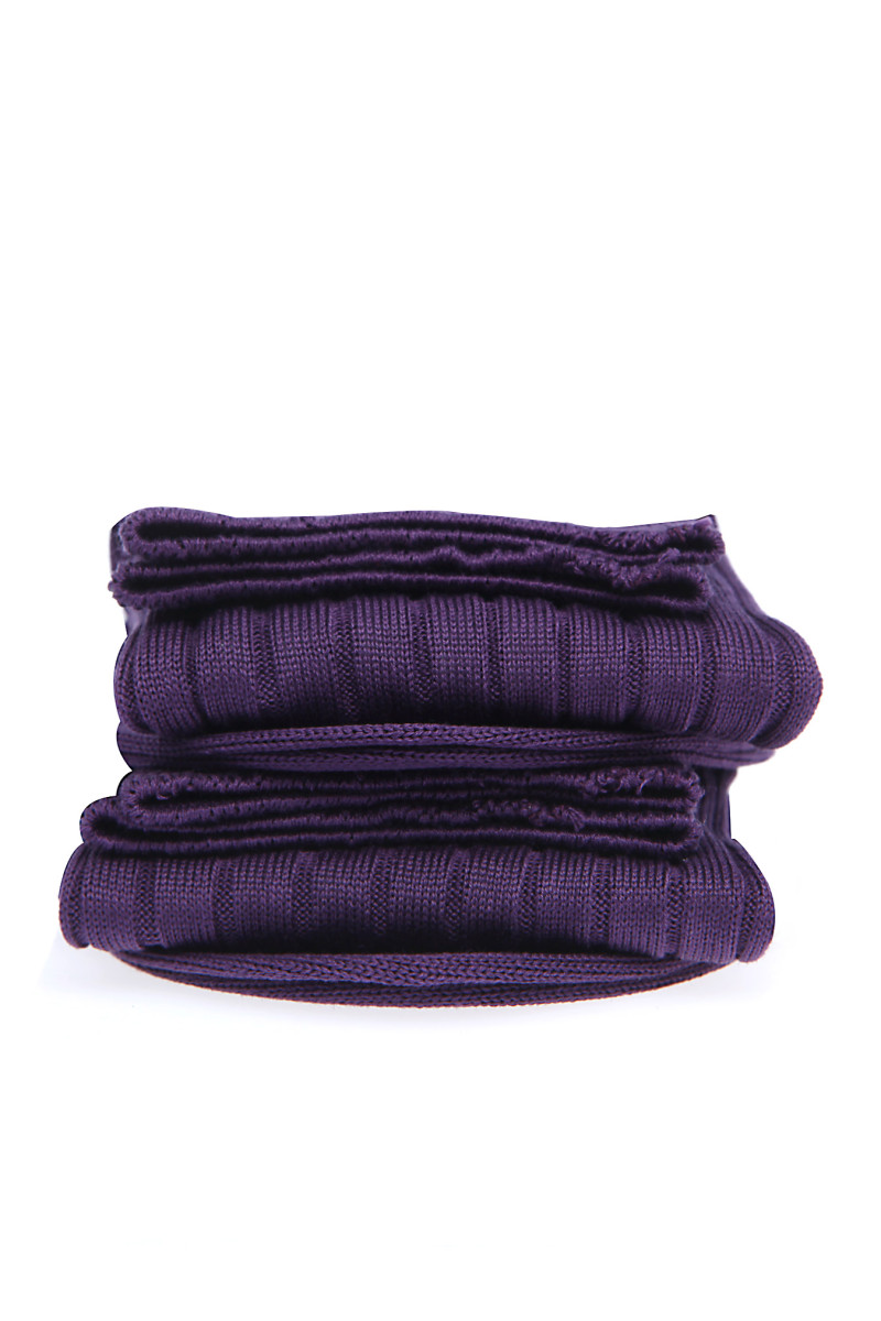 Chaussettes colorées homme en fil d'Ecosse 100% coton
