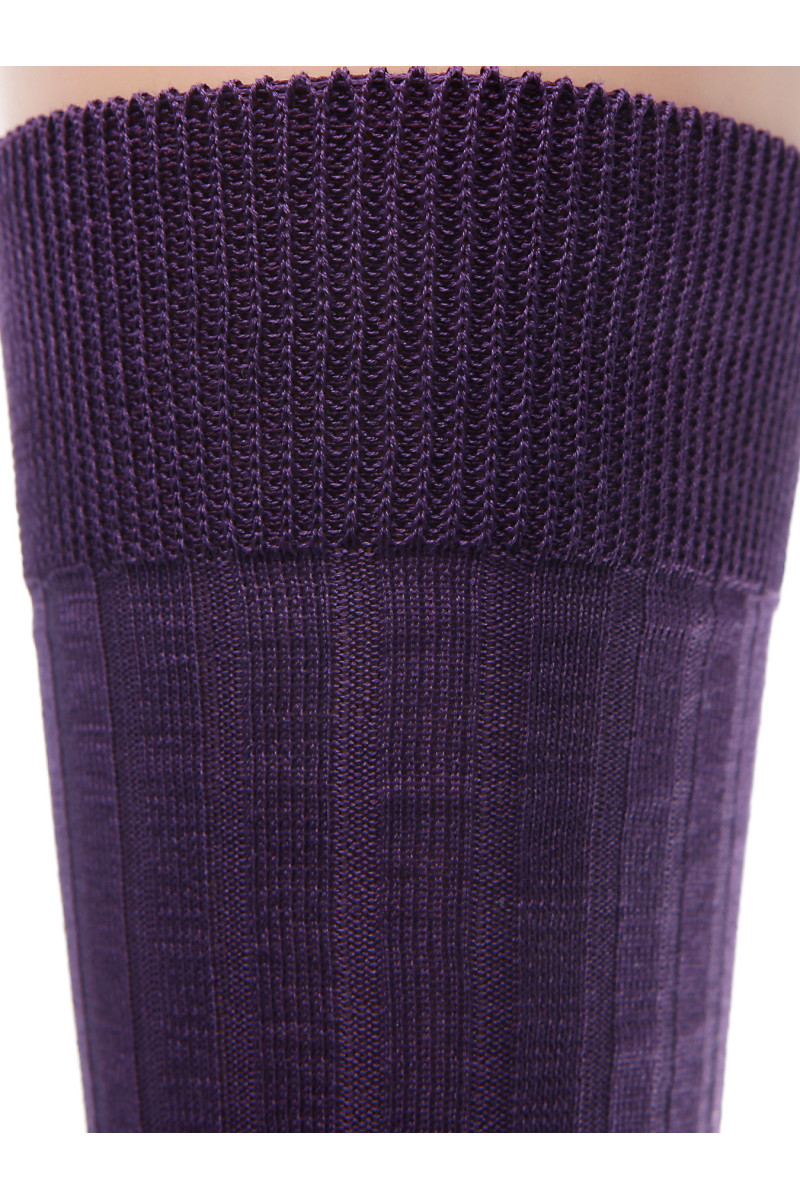 Chaussettes colorées homme en fil d'Ecosse 100% coton