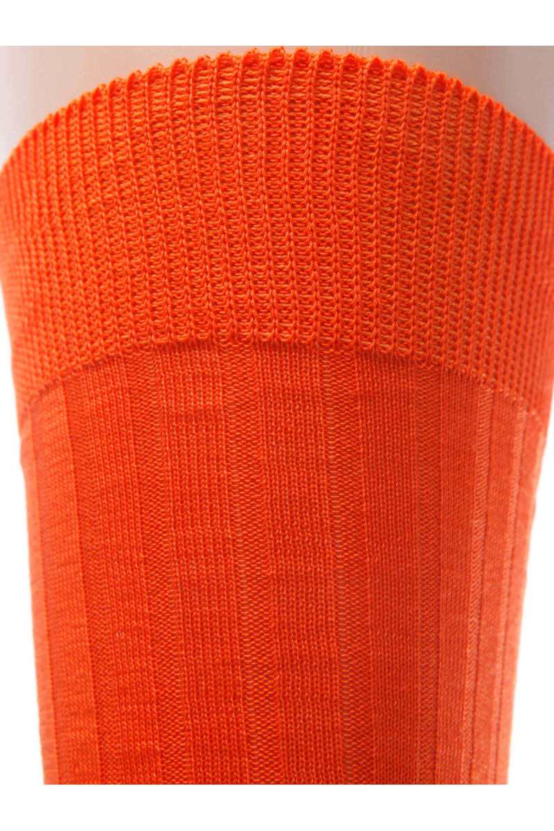 Chaussettes colorées homme en fil d'Ecosse 100% coton