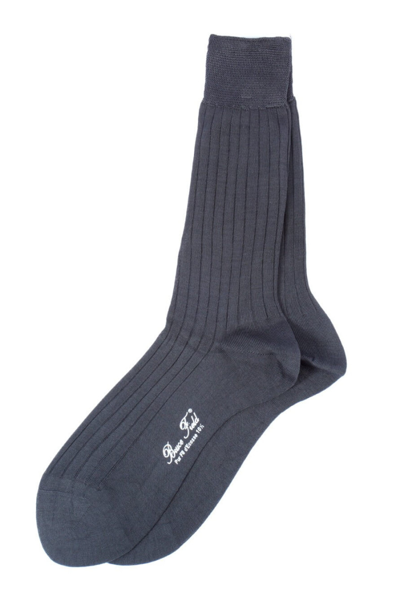 Chaussettes homme en fil d'Ecosse 100% coton