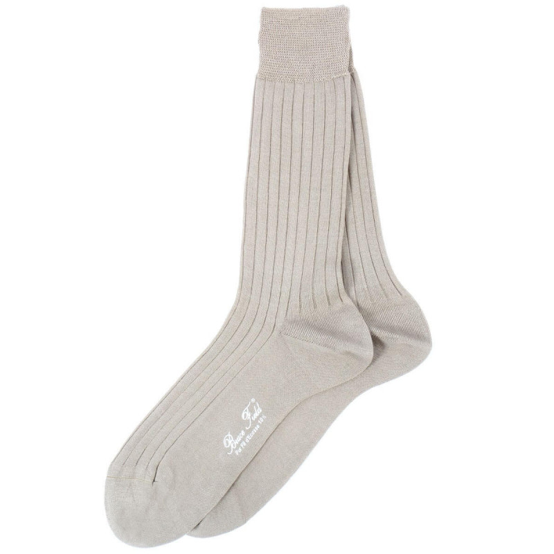 Chaussettes homme en fil d'Ecosse 100% coton