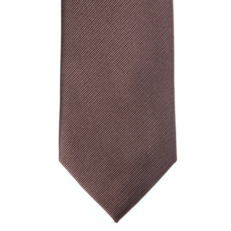 Tie pure silk fine rib