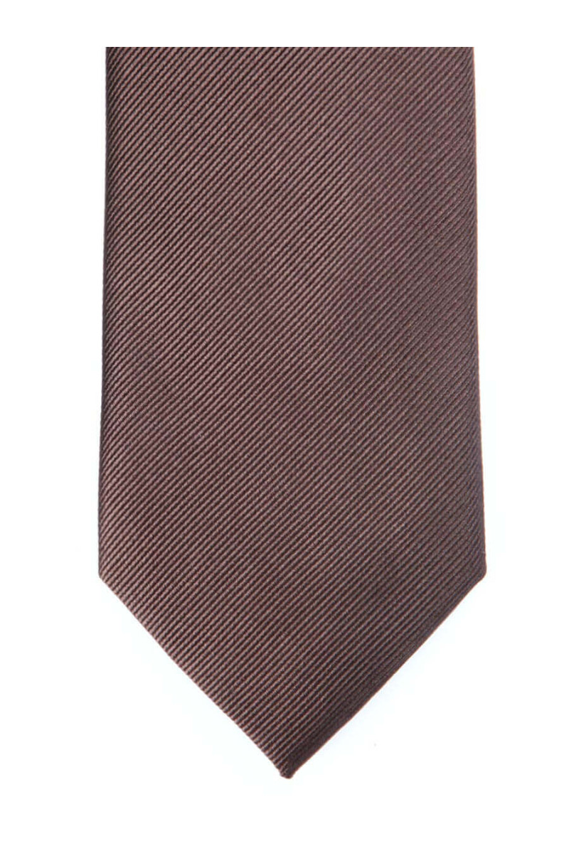 Tie pure silk fine rib