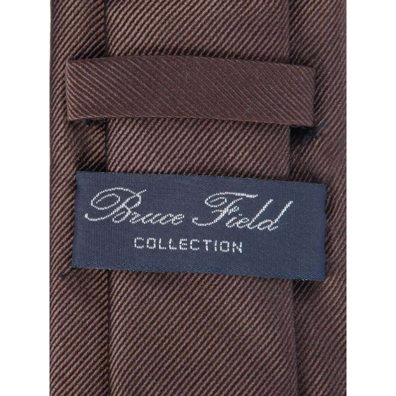 Tie pure silk fine rib