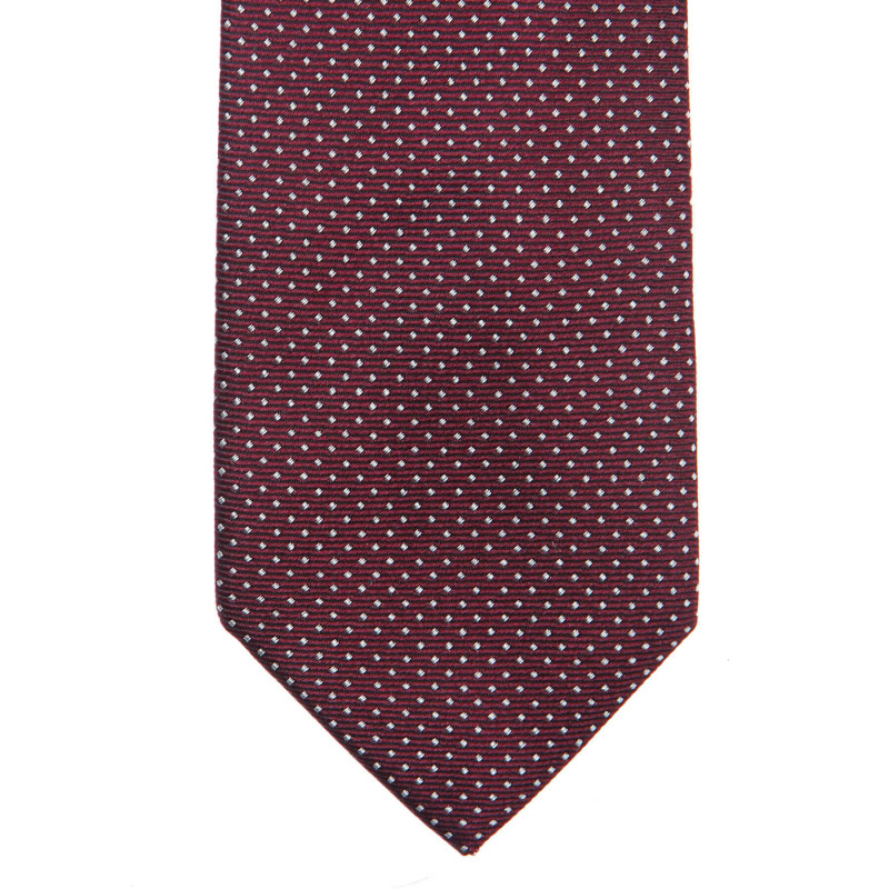 Tie in pure silk square bullets