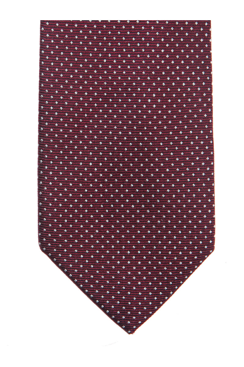 Tie in pure silk square bullets