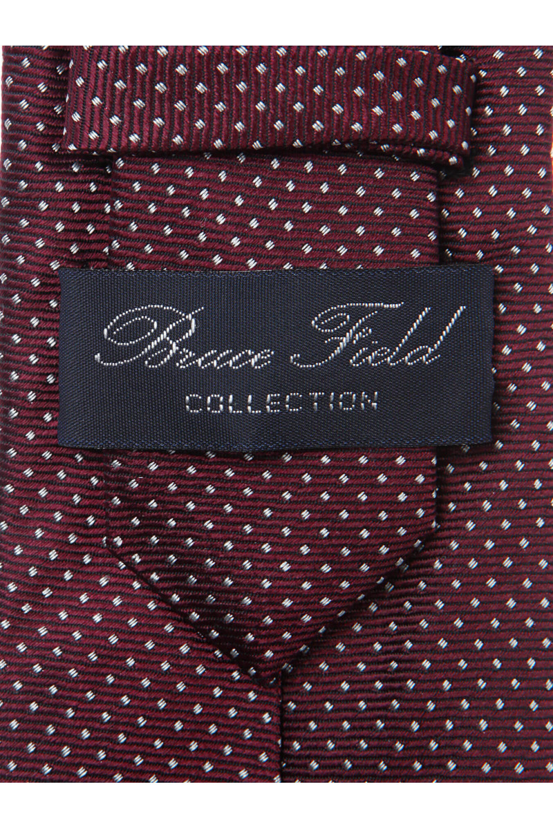 Tie in pure silk square bullets