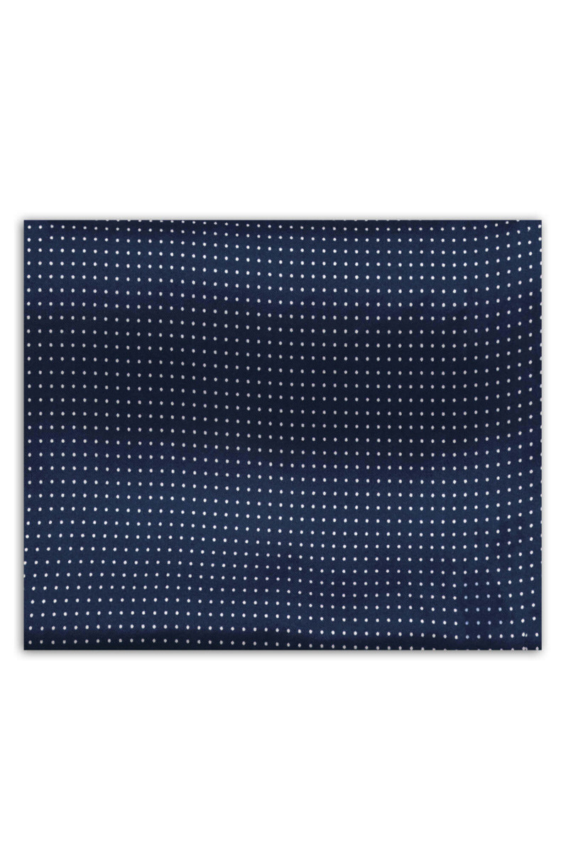 Scarf in pure silk polka dot