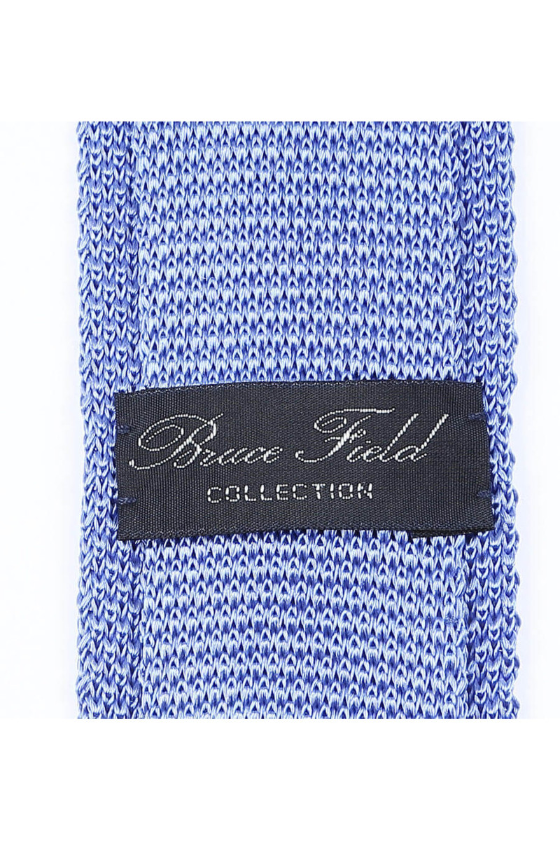 Cravate fine en maille tricot de pure soie