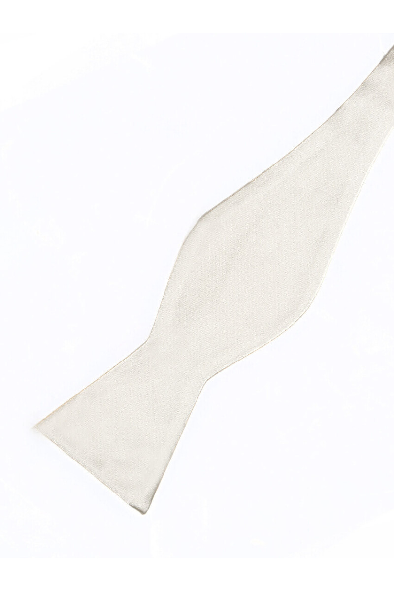 Bow tie open in pure silk