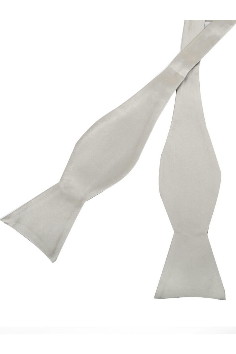 Bow tie open in pure silk