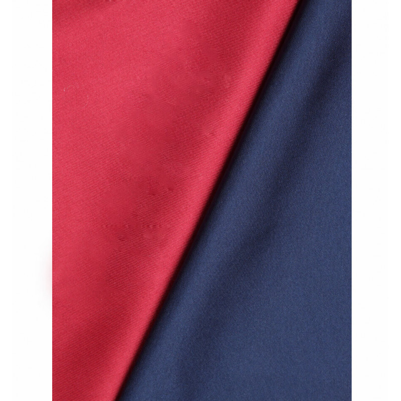 Scarf two-tone silk reversible