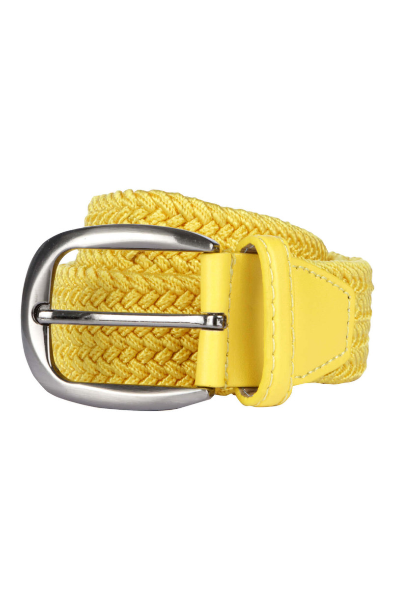 Braided belt elastic