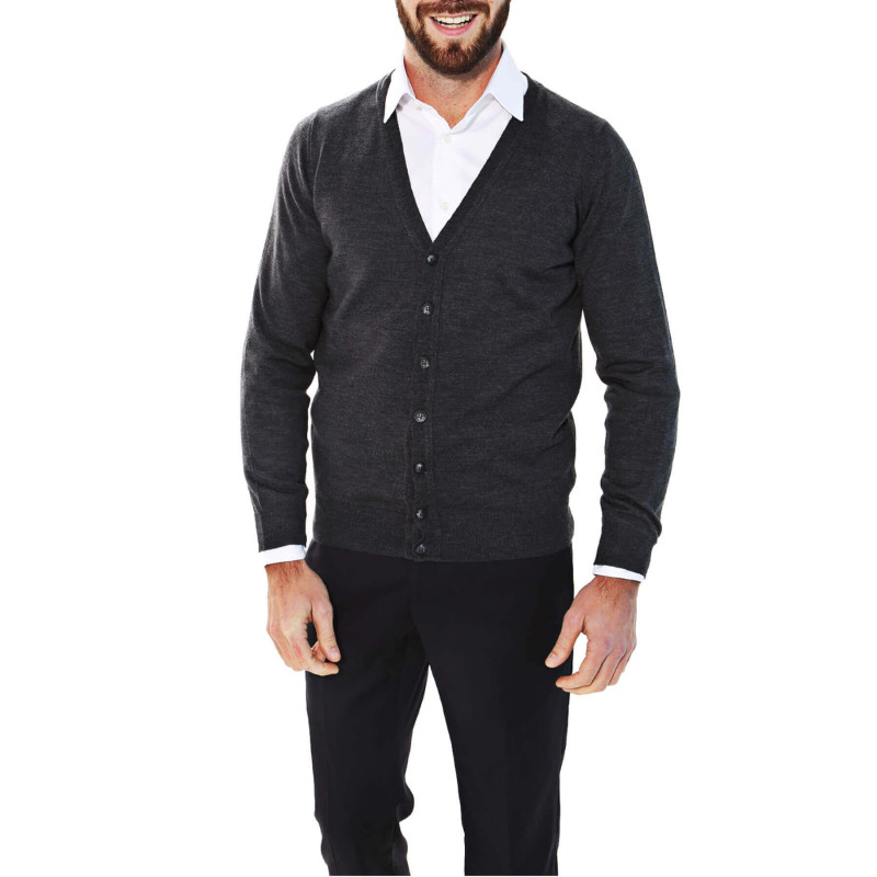 Waistcoat man 100% Merino wool extra fine