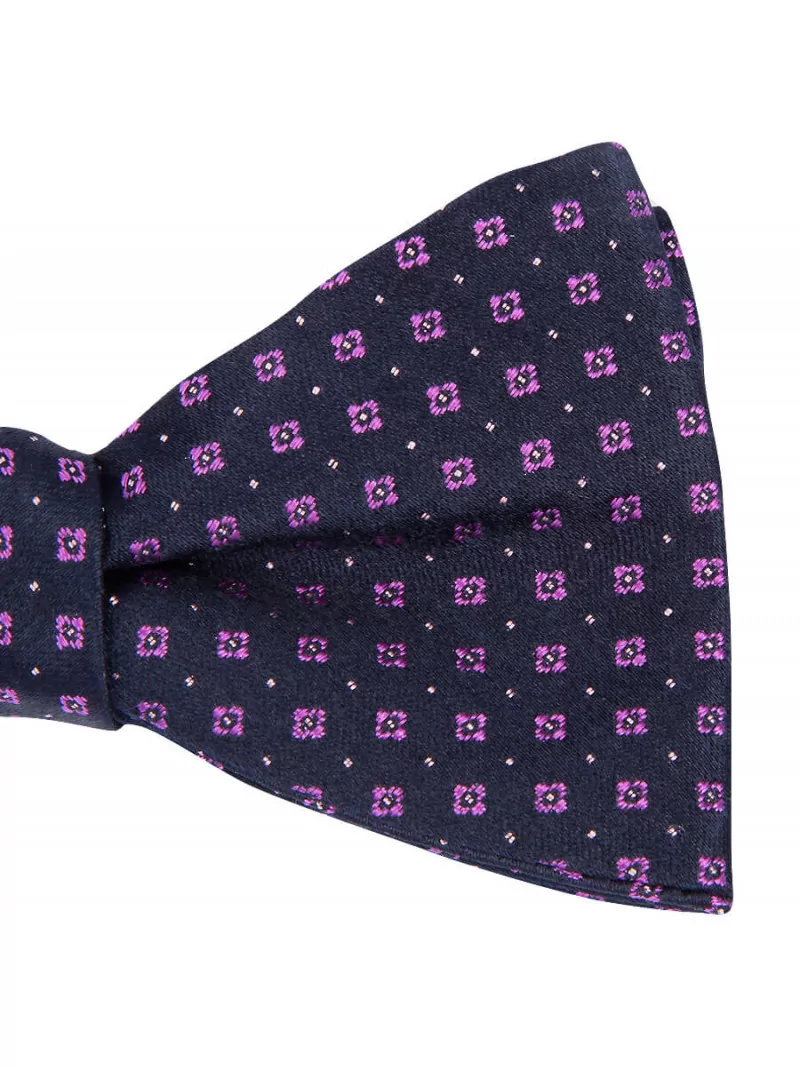Bow tie Clovers in pure silk