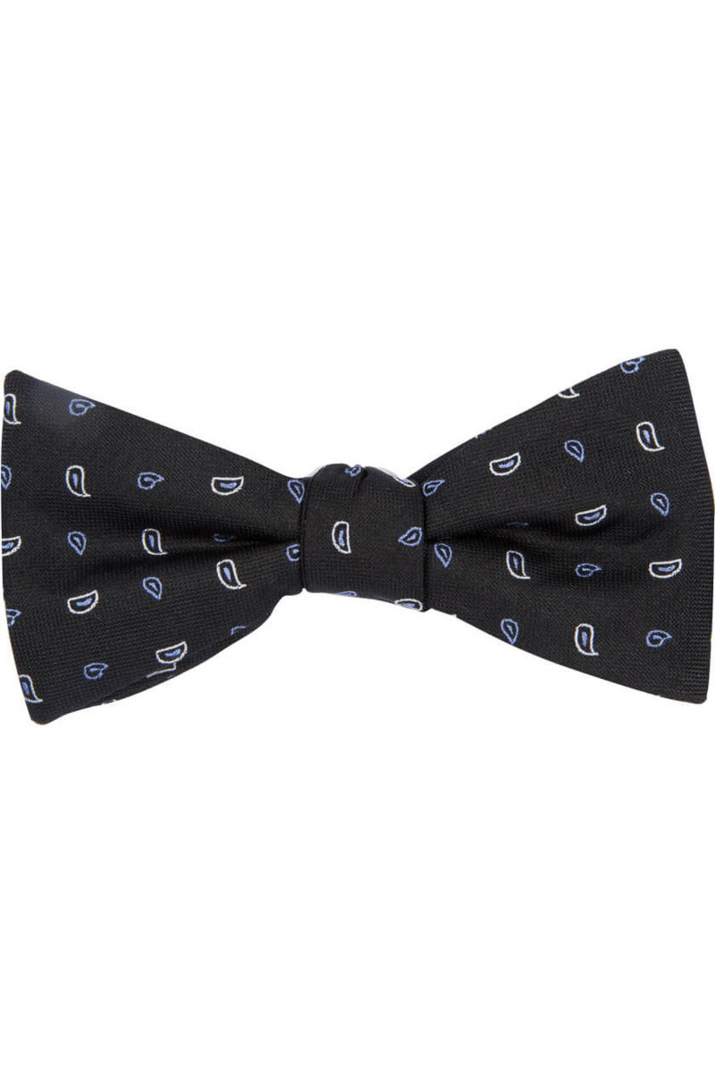 Noeud papillon Leaf en pure soie