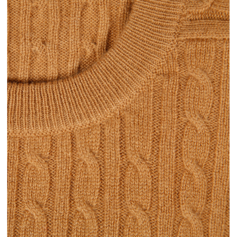 Sweater man cashmere twisted