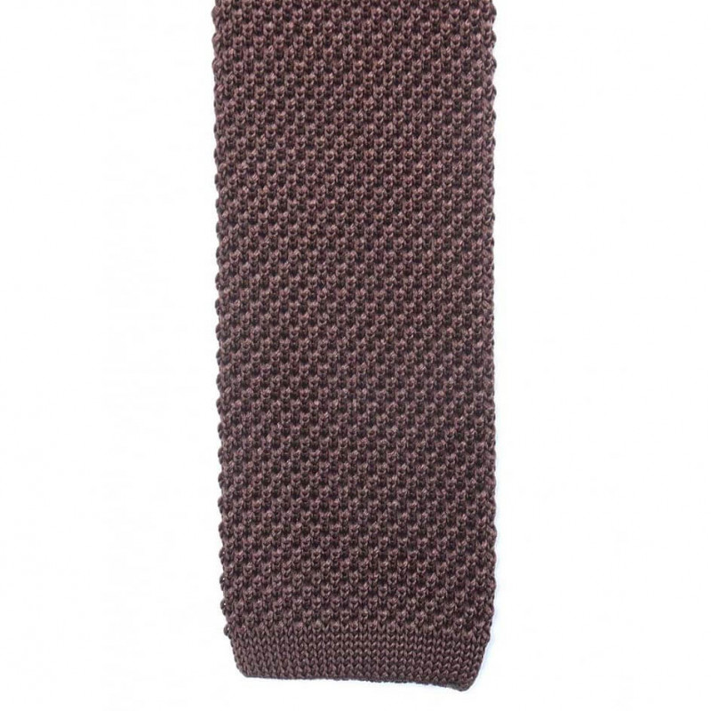 Tie fine mesh knit of pure silk