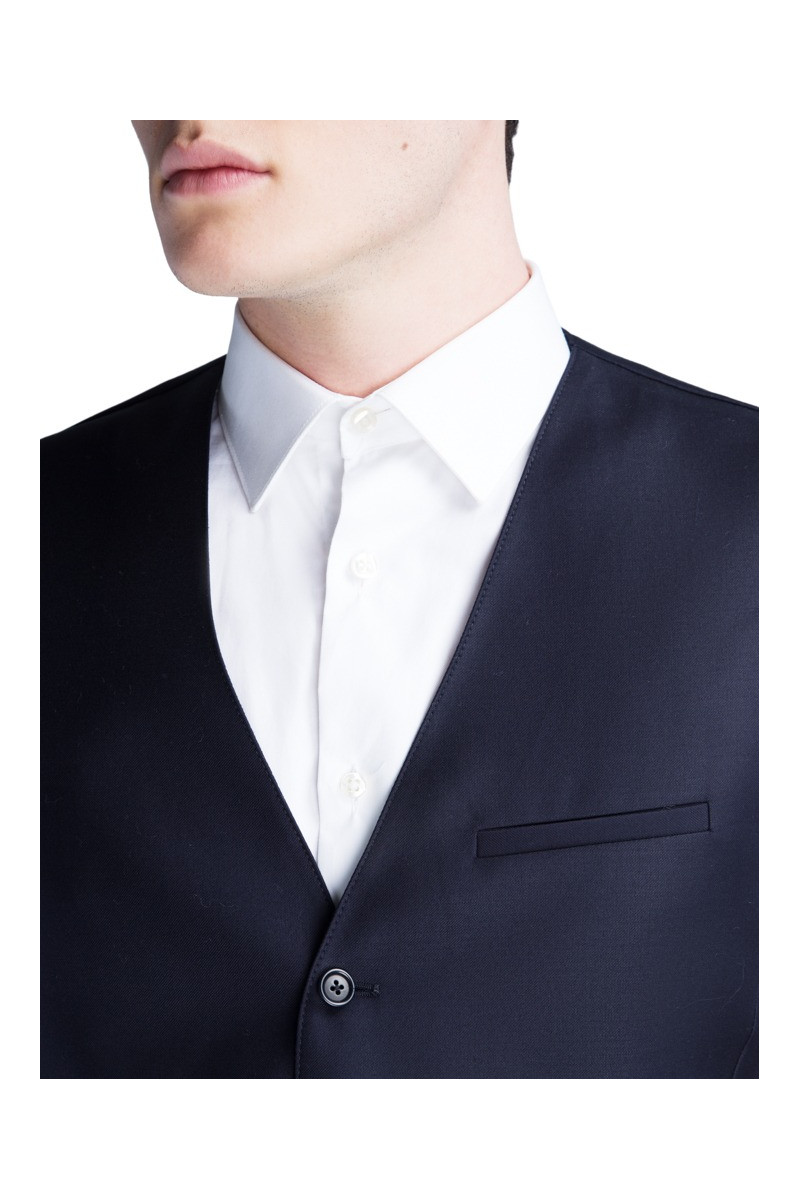 Vest trotter in pure wool Super 110's Vitale Barberis Canonico