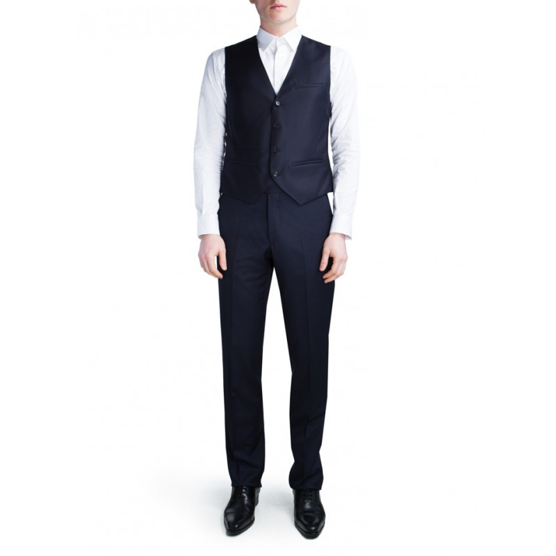 Gilet trotteur en pure laine Super 110's Vitale Barberis Canonico