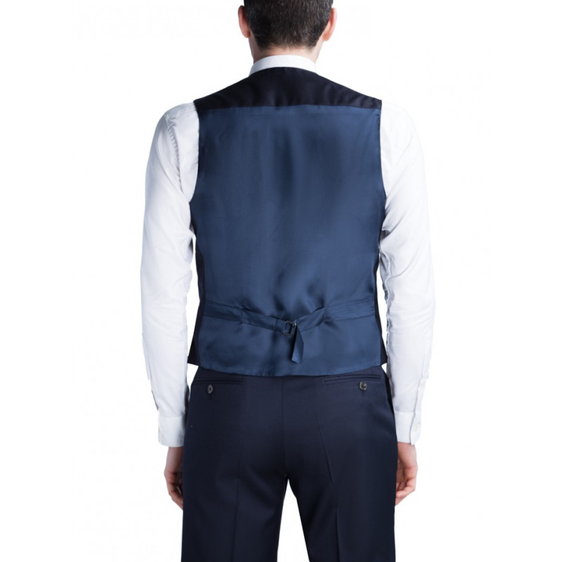 Gilet trotteur en pure laine Super 110's Vitale Barberis Canonico