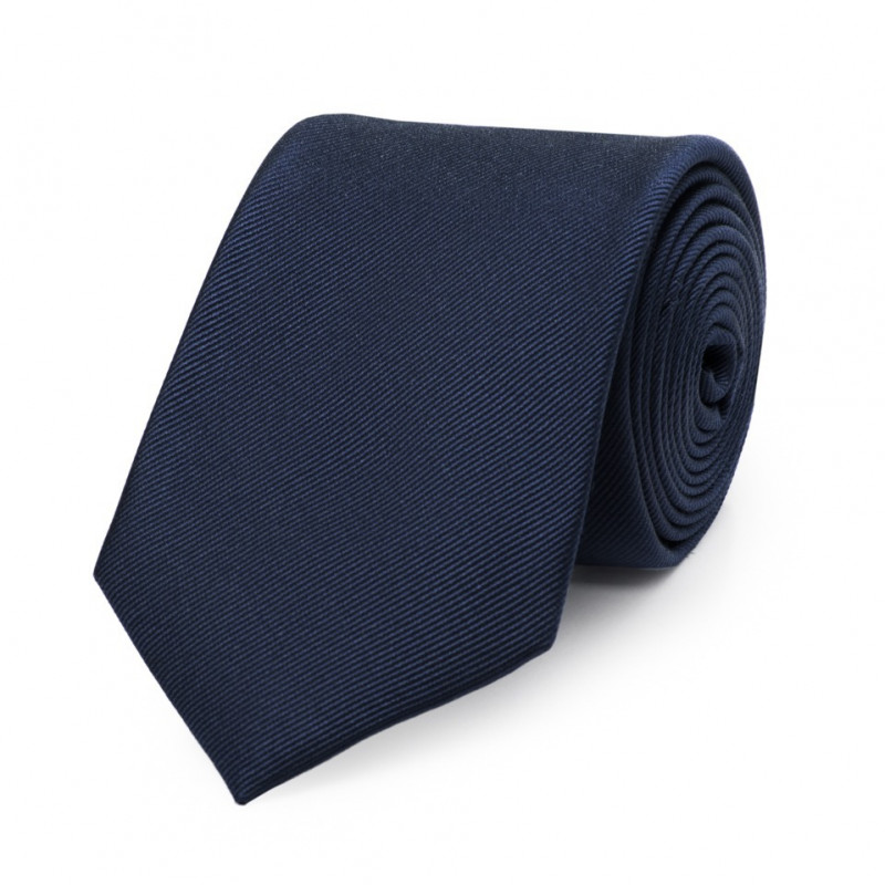 Tie pure silk fine rib