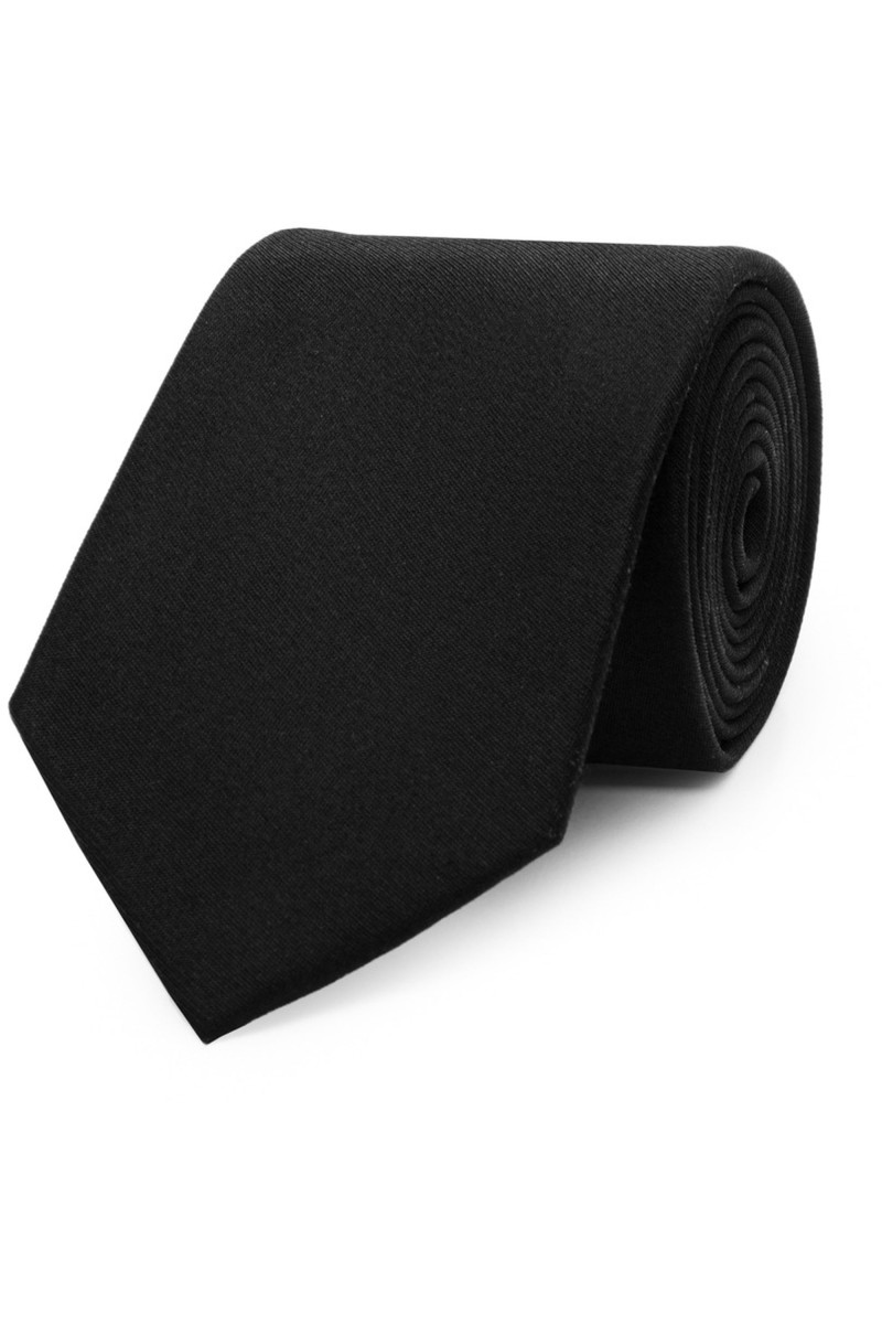 Tie pure silk smooth
