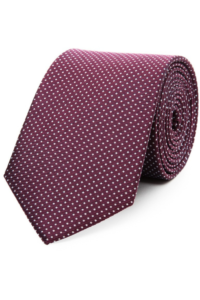 Tie in pure silk square bullets