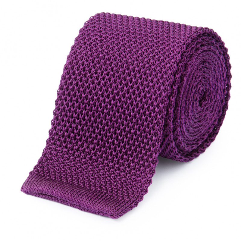 Tie fine mesh knit of pure silk