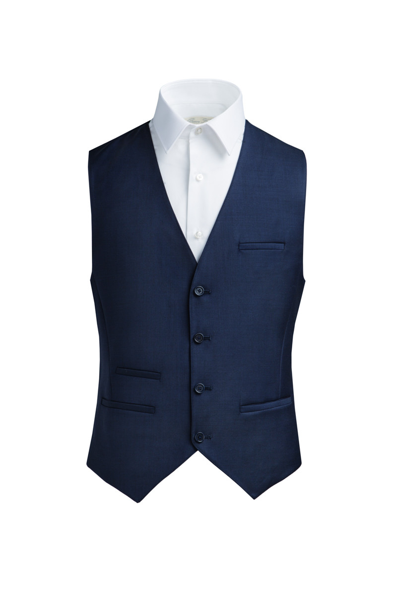Gilet trotteur en pure laine Super 110's Vitale Barberis Canonico