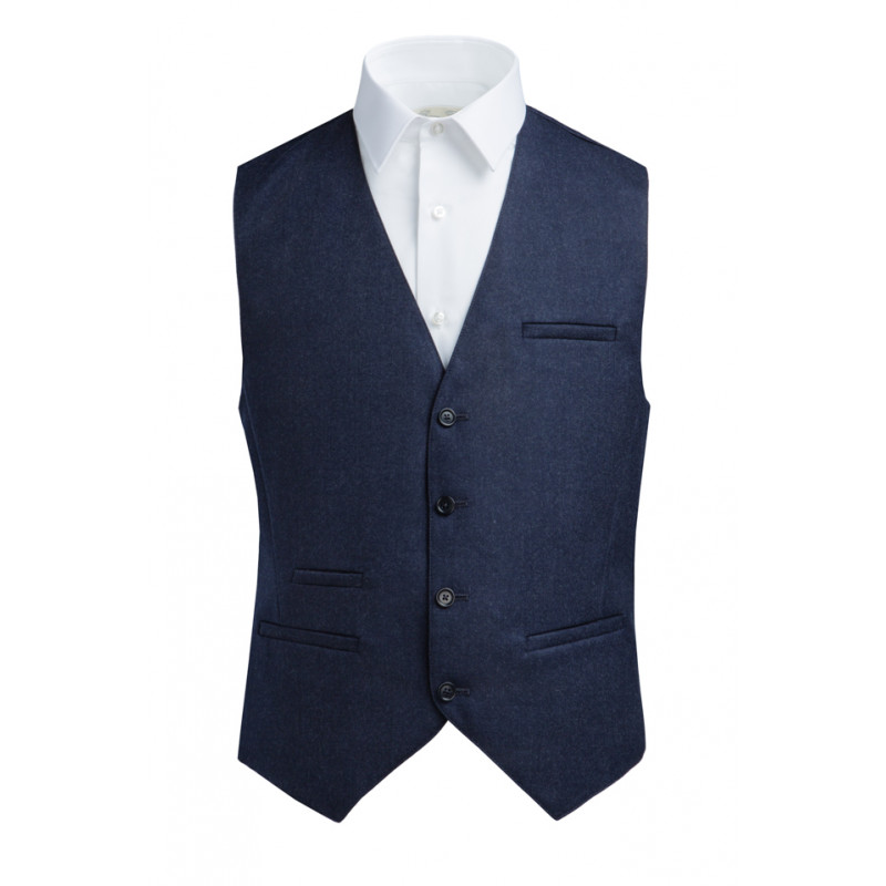 Gilet en pure flanelle Vitale Barberis Canonico