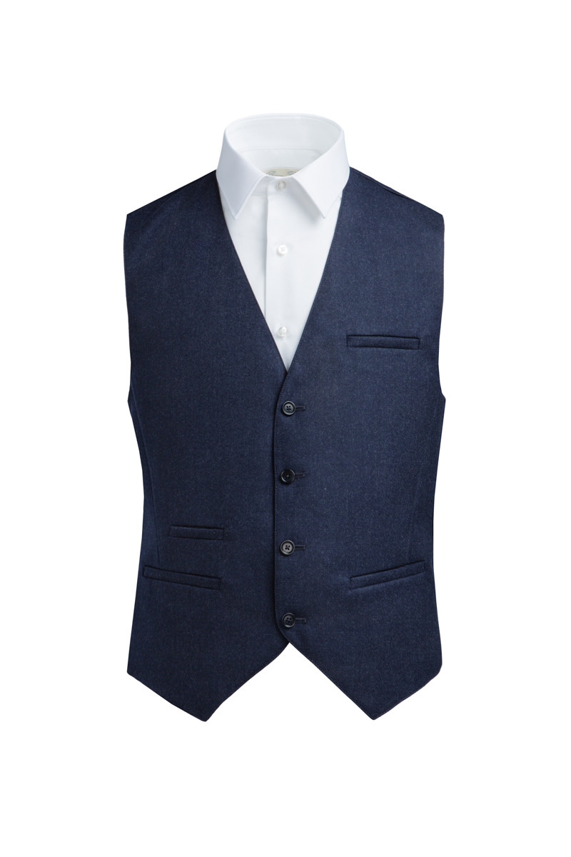 Jacket in pure flannel Vitale Barberis Canonico