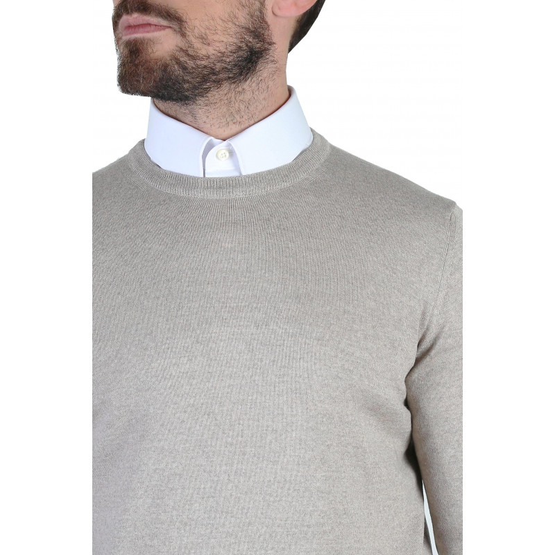 Pull ras du cou en pure laine mérinos