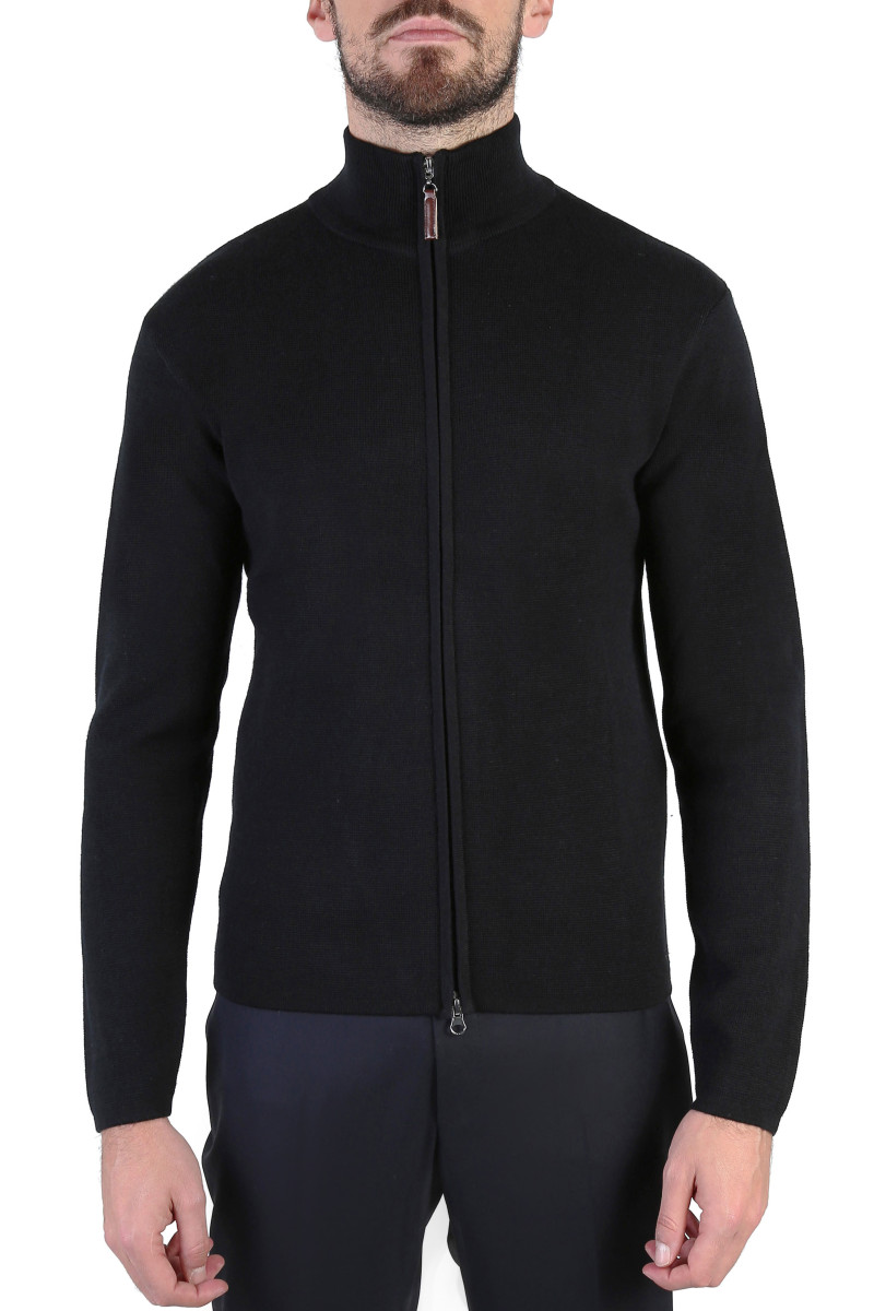 Gilet pure laine Viny mérinos zip