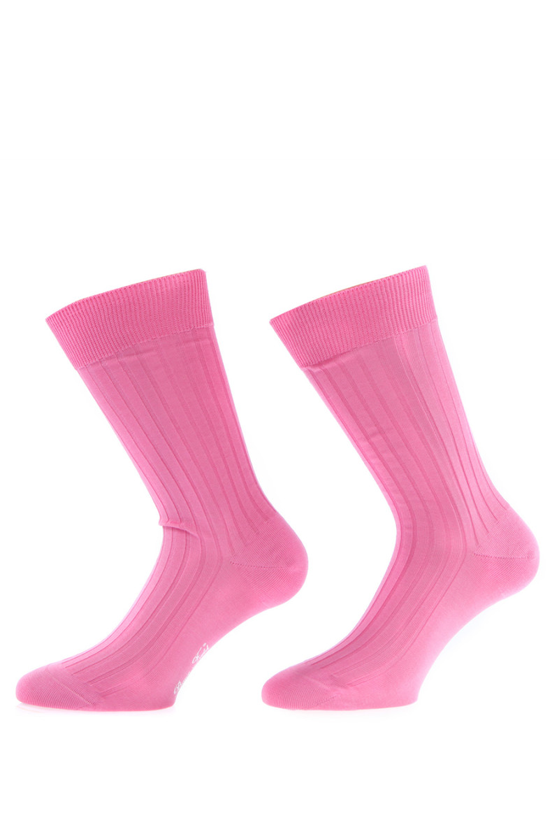 Coloured socks man in a thread of Scotland 100% cotton