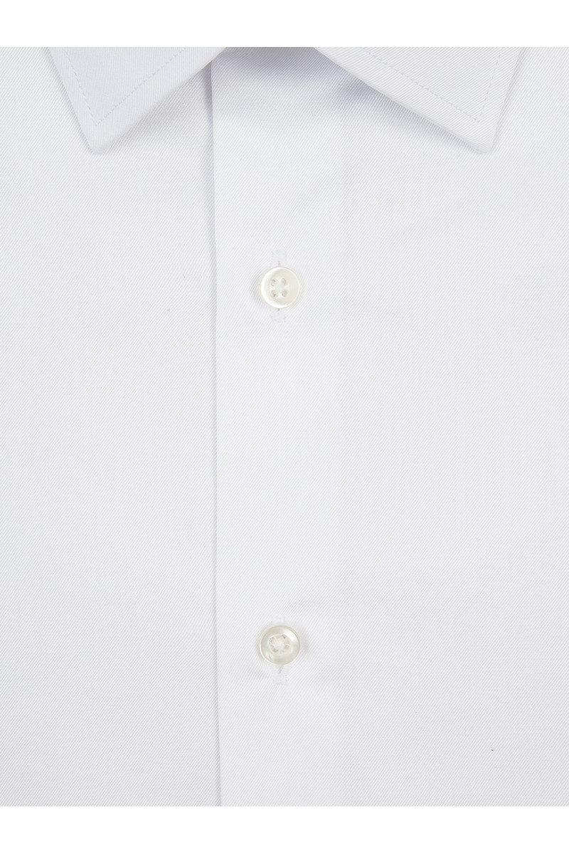 Chemise Benton cintrée pur coton unie