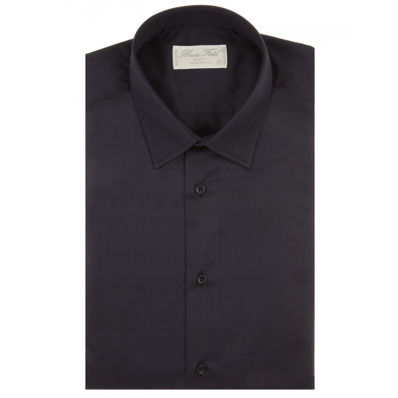 Chemise Benton cintrée pur coton unie