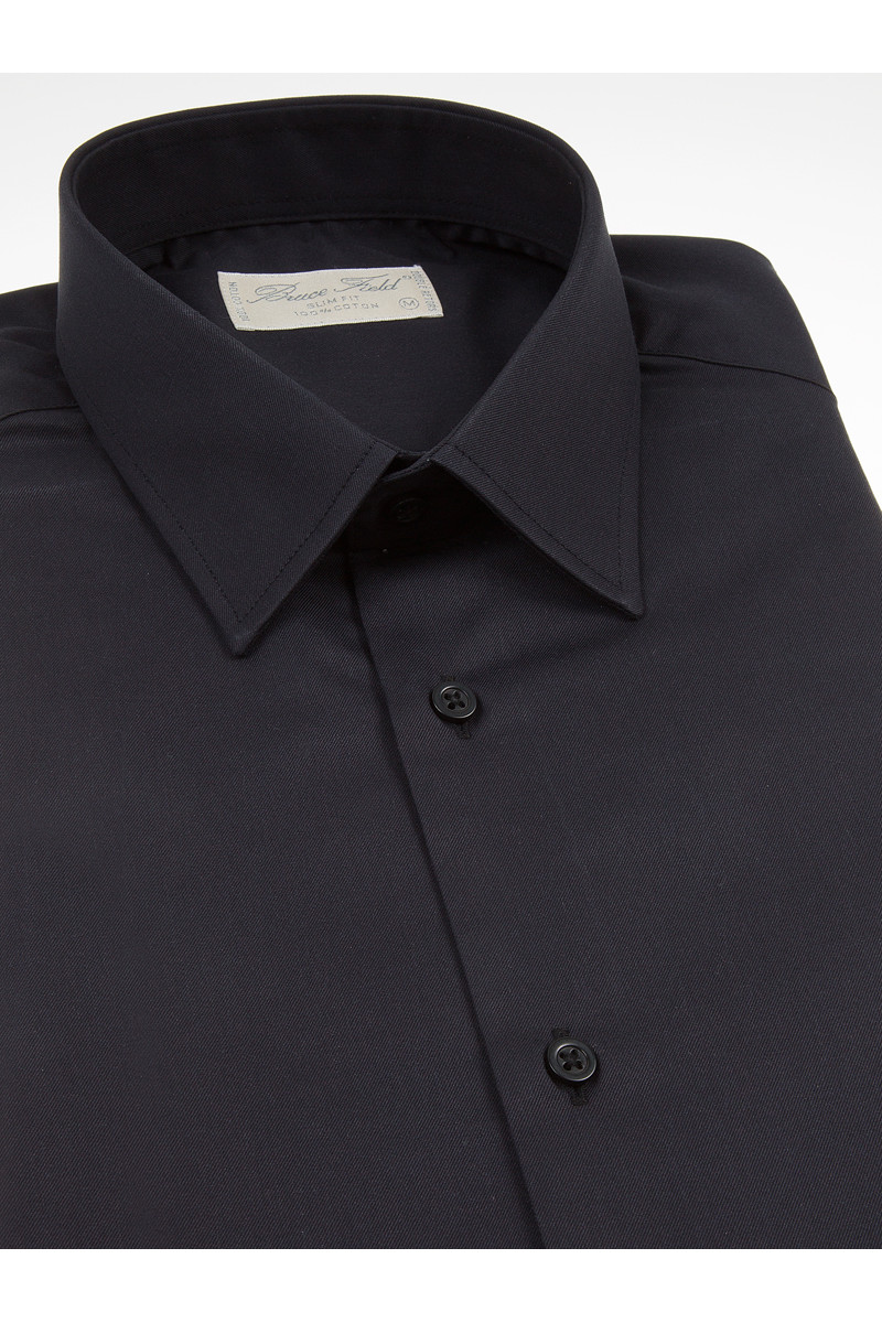 Chemise Benton cintrée pur coton unie