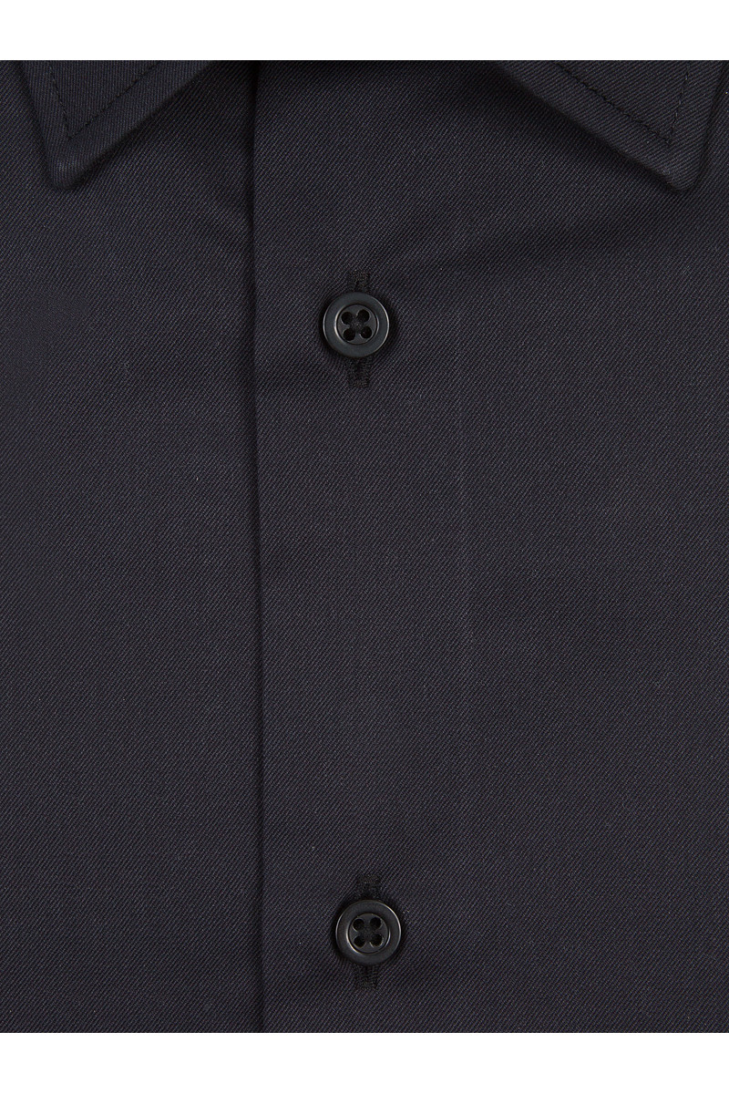 Chemise Benton cintrée pur coton unie