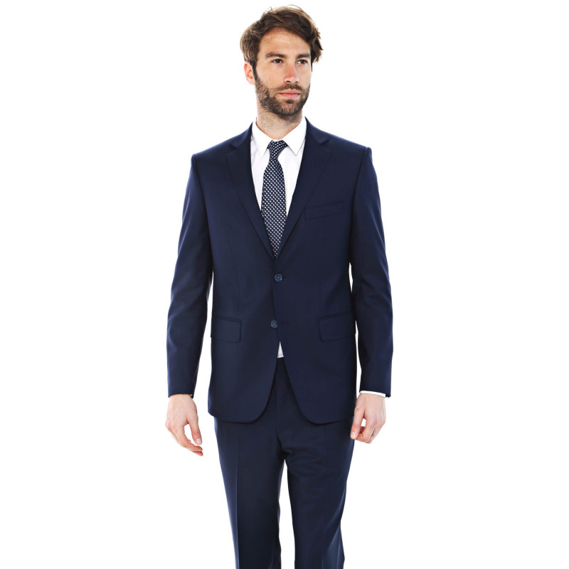 Costume Didier grande taille ajustée pure laine Super 110's Vitale Barberis Canonico