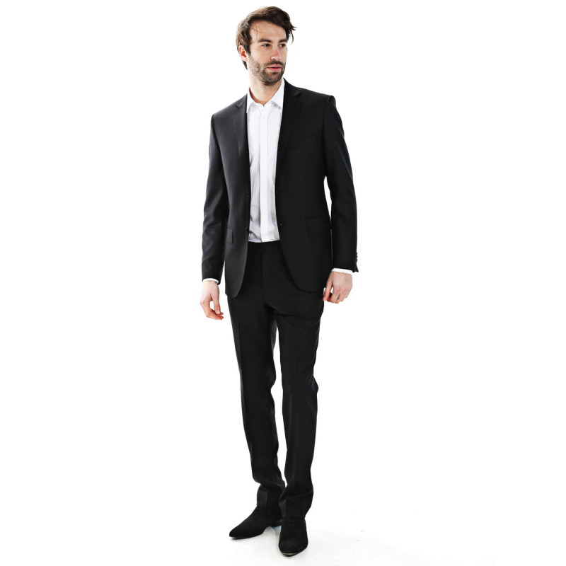 Costume Didier grande taille ajustée pure laine Super 110's Vitale Barberis Canonico