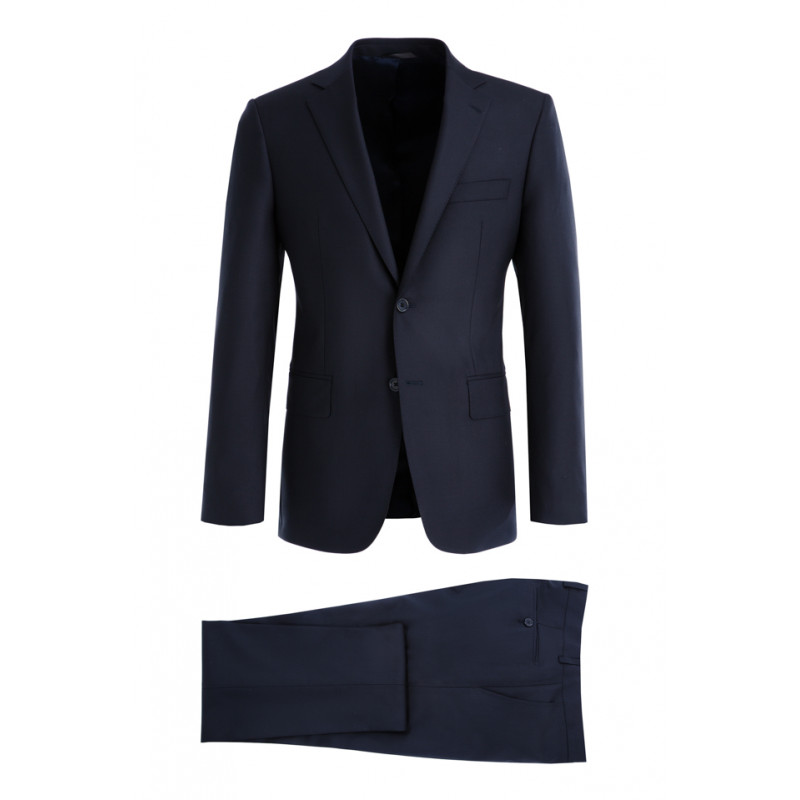 Costume Didier grande taille ajustée pure laine Super 110's Vitale Barberis Canonico