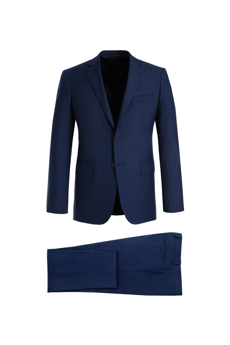 Costume Didier grande taille ajustée pure laine Super 110's Vitale Barberis Canonico