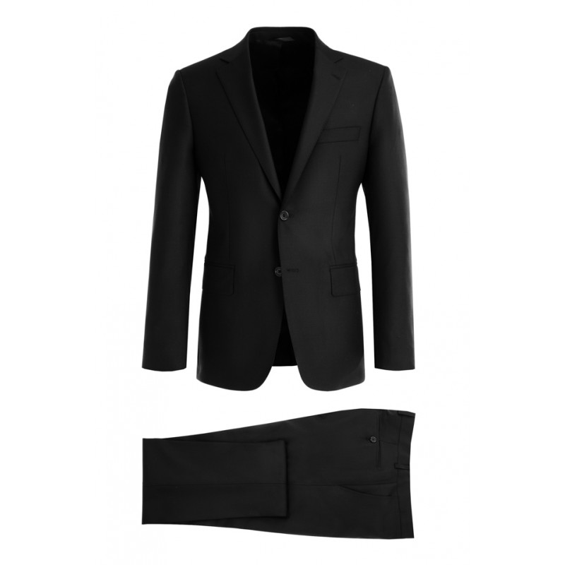 Costume Didier grande taille ajustée pure laine Super 110's Vitale Barberis Canonico